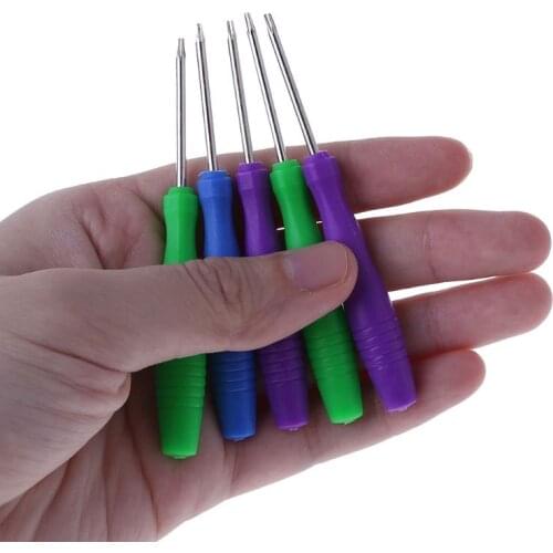 5 In 1 Torx Magnetic Screwdriver Set Hand Tools Repair Open Kit T2 T3 T4 T5 T6