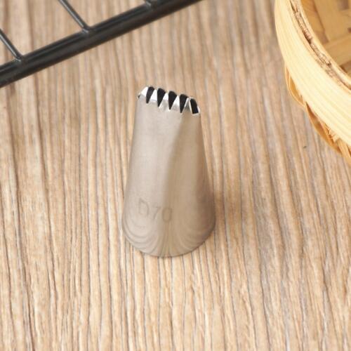 #D70 Basket Weave Piping Nozzle Small Size Basketweave Decorating Icing Tip Nozzle Baking Tools For Cakes
