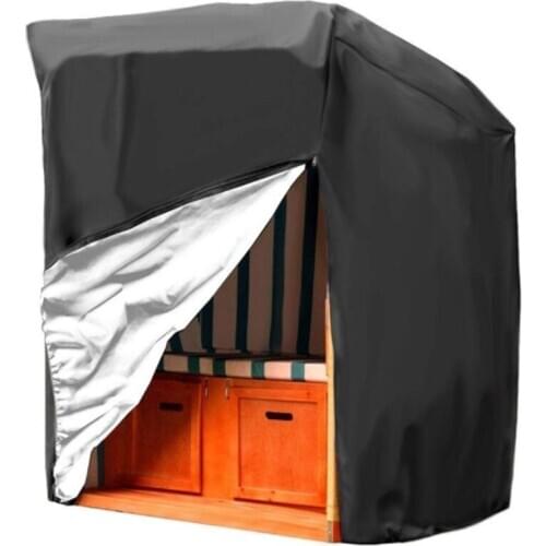 Outdoor Waterproof Swimming Pool Seat Rain Cover Courtyard Lovers Sunscreen Seat Cover