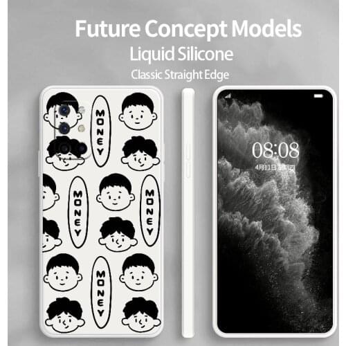 Suitable For Couples Phone Case For Oneplus 8t 9 9pro 9r pro Liquid Silicone Cover