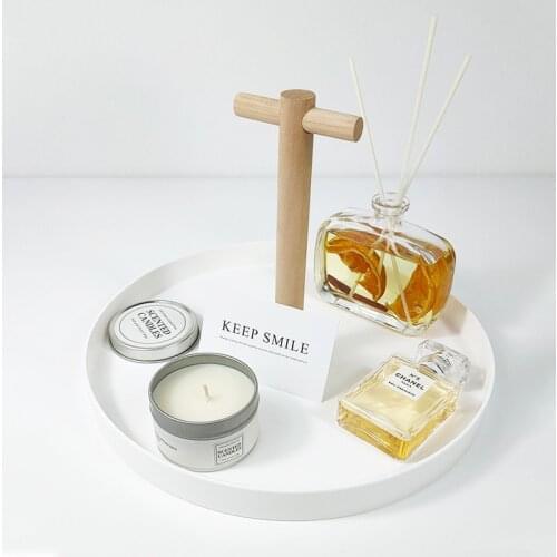 Modern Style Jewellery Tray Wooden Ring PP Necklace Holder Storage Organizer Home Decoration Accessories