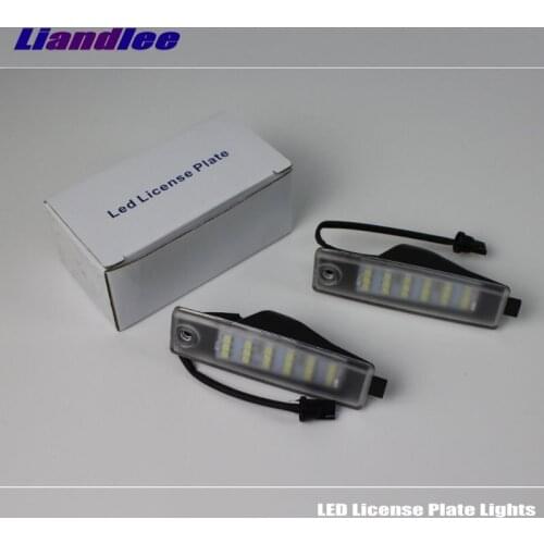 For Toyota Land Cruiser J200 V8 For Lexus LX570 LED Car License Plate Light Number Frame Lamp