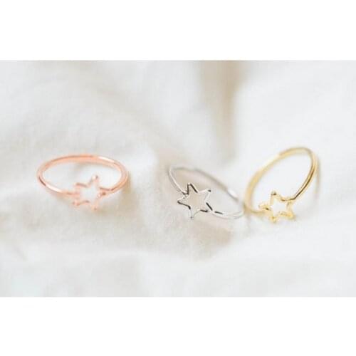 Rose Mini Star Knuckling Ring-Wedding Ring Bridesmaid