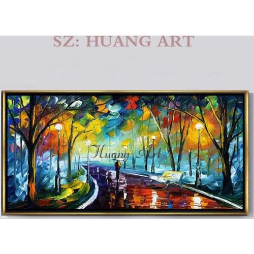 Hand painted oil painting, frameless decorative painting, starry sky, wonderful living room, sofa, background wall hanging