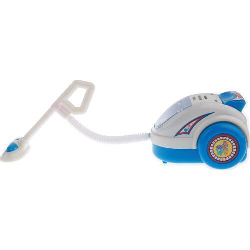 Blue Vacuum Cleaner Mini Appliance (AA Battery Powered) for Kids Pretend Play Toys