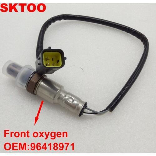 SKTOO 2PCS For 2008 2010 models Chevrolet Captiva 2.4L oxygen sensor front oxygen 96418971 and rear oxygen 96415640