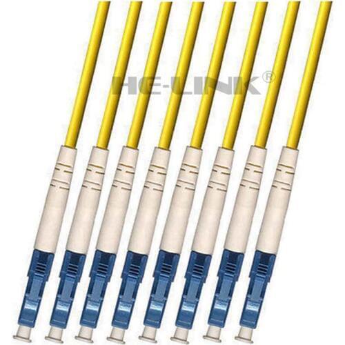 LODFIBER 1000M LC-LC Outdoor Armored Singlemode 8 Strands Fiber Optic Cable Patch Cord 9/125