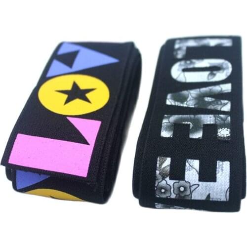 High quality thick jacquard elastic band / color decoration decorative belt elastic band / plus soft elastic loose tight