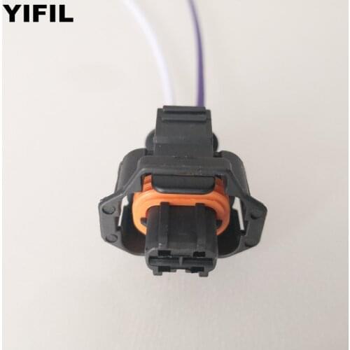 10/50/100pcs/lot 2 Pin/Way Diesel Fuel Injector Connector Plug Harness Pigtail For Chevrolet GMC Duramax LLY LBZ LLM 6.6 Diesel