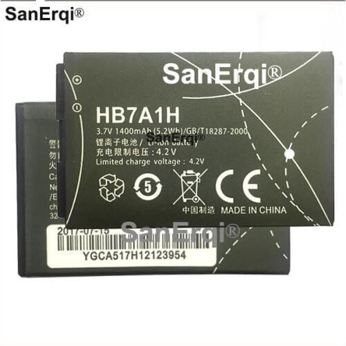 HB7A1H Rechargeable Battery 1400mAh For Huawei Ascend C6100 C2822 / E583C Router C2823 C2827 C2829 E5830 E585 E5 Battery