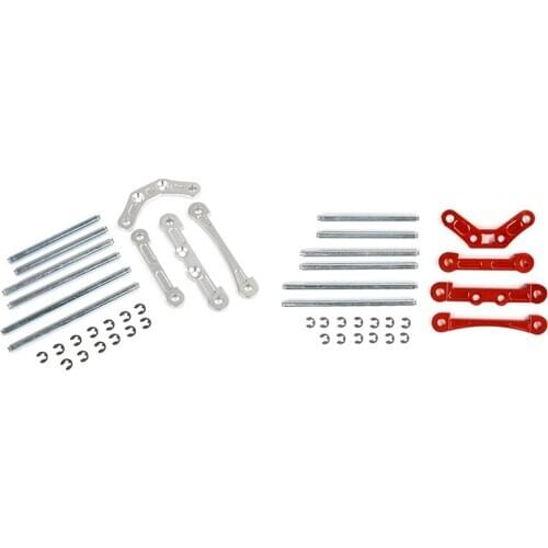 CNC Front Rear Suspension Pivot Axle Pin Positioning Pieces Set for 1/5 HPI KM Rovan BAJA 5B 5T 5SC RC Car Parts