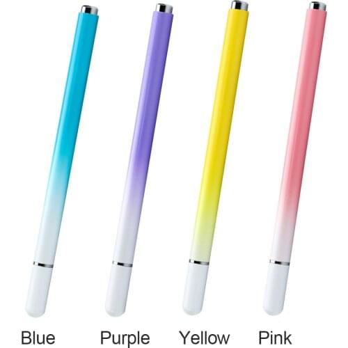 Aluminum Alloy Disc Stylus Pen for Touch Screen Devices Magnetic Cap Gradient Capacitive Stylus for iOS Android Phone Tablet
