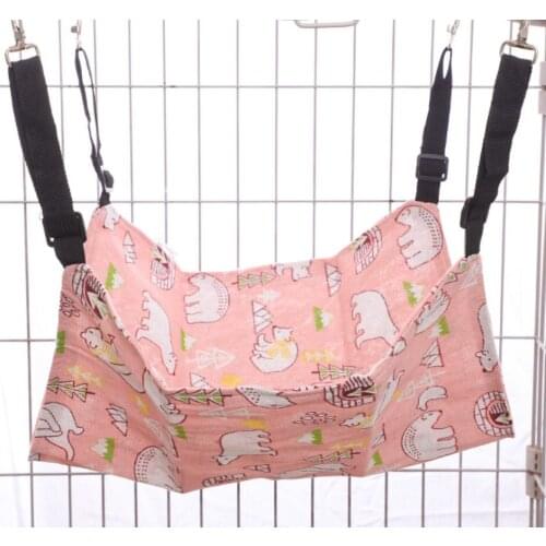 Pet Hammock Cotton Mouse Ferrets Guinea Pig Cat Hanging Bed for Cats Rodents Hammock for Hamster Pets Supplies