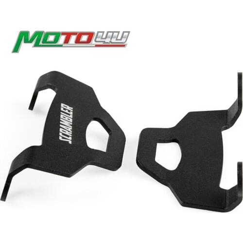 2 PCS Aluminum Front Brake Caliper Guard Cover Motocycle Accessories For DUCATI Scrambler