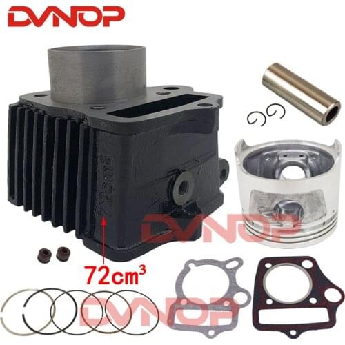 Motorcycle Cylinder Piston Kit For HONDA ATC70 CT70 C70 TRX70 CRF70 CRF70F DAX70 ST70 XR70 70CC 72CM3 ENGINE SPARE PARTS