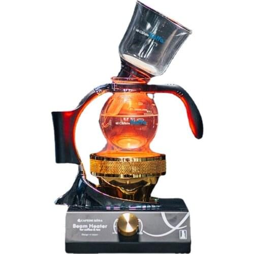 3-Person Model Glass Siphon Syphon Siphon Coffee Pot Manual Coffee Making Machine