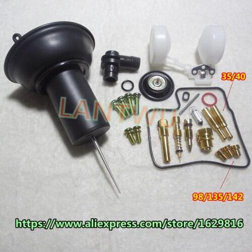 HMHonda BROS400 V-type cylinder Motorbike VT400 carburetor repair kit Kit with plunger assembly and float