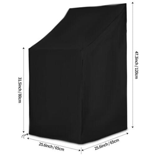 New Arrival Waterproof Outdoor Protection Chair Patio Furniture Cover Resistant Oxford Cloth