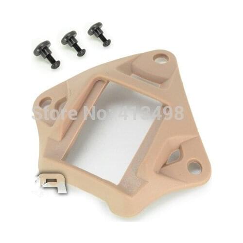 Ops-core Vas Shroud lightweighting tactical helmet night vision NVG Mount dried cuttlefish Fit ACH, MICH, PASGT