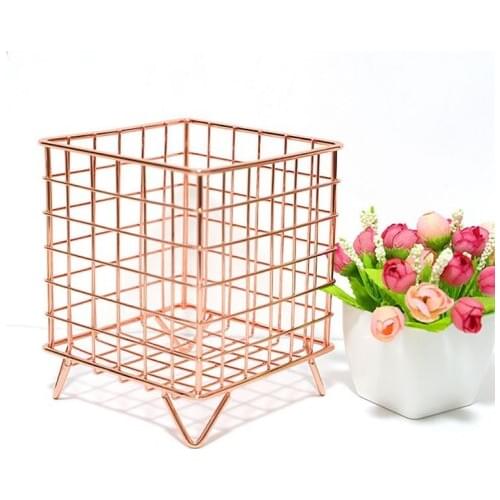 Coffee Capsule Rack Coffee Pod Storage Basket Iron Metal Desktop Sundries Storage Basket Coffee Pod Organizer Rack For Home Cafe