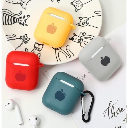 Cute Solid Color Earphone Case For AirPods Pro 2 1 Cases Soft TPU silicone Luxury Matte Protective Cover for AirPod 2 3 Air Pods