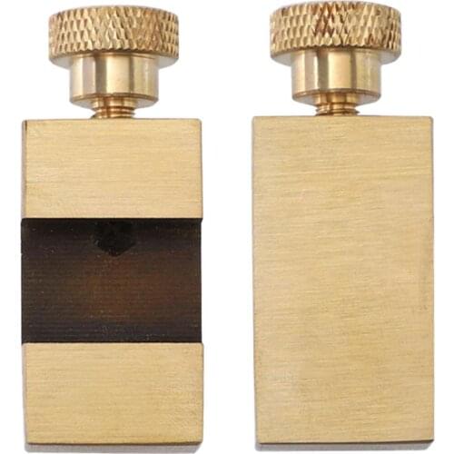 30cm Carpentry Steel Ruler Gauge Brass Locator Positioning Block Line Scriber Simple Design and Easy Installation