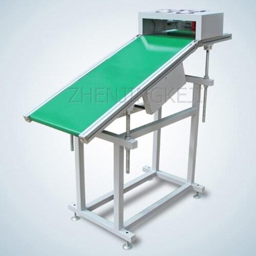 220V50HZ Wave Welding Output Docking Lower Plate Machine With Cooling Fan Conveying Transmission Track Material Aluminum Alloy