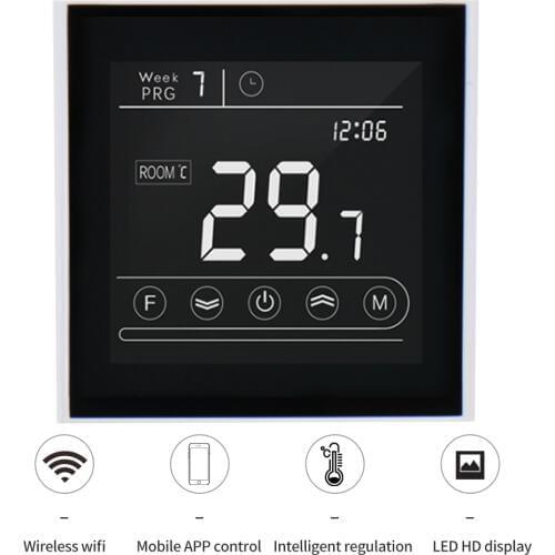 Intelligent APP Control Thermostat Temperature Controller for Water/Electric Floor Heating,Water/Gas Boiler Makerele MK70
