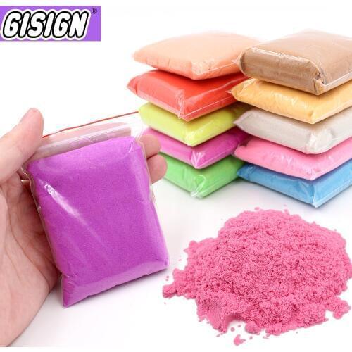 Magic Sand Toy Dynamic Clay Educational Colored Soft Slime Space Sand Supplies Play Sand Antistress Kids Toys for Children