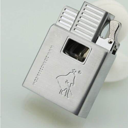 Zorro 902 genuine lighter windproof metal liner, gas-filled insert, double straight jets accessories replace the inner core