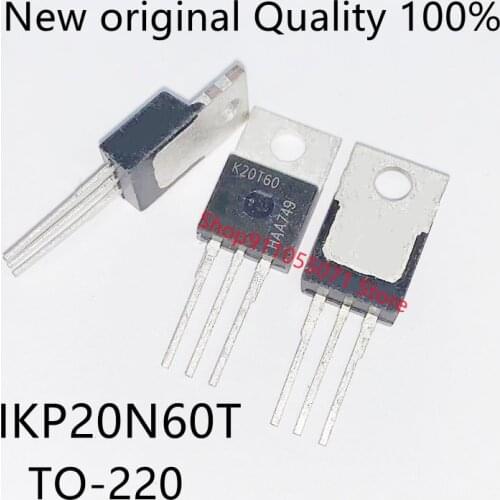 10PCS/LOT K20T60 IKP20N60T TO-220 600V 20A New spot hot sale