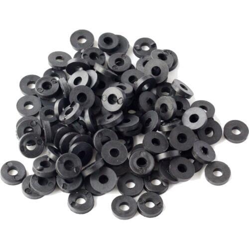 100pcs Rubber Washer Kydex Sheath Holster Washer Belt Clip Washer Hand Tool Parts