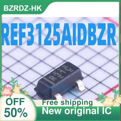 2-10PCS/lot REF3125AIDBZR SOT-23-3 R31C 100uA New original IC