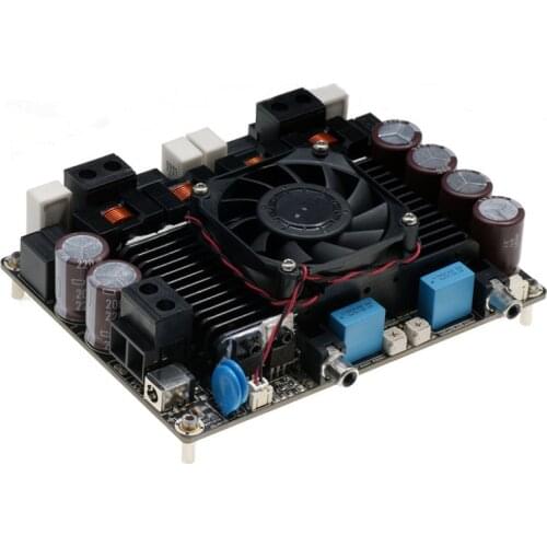 2x1000W dual channel class D digital post-stage high power amplifier board constant voltage amplifier application