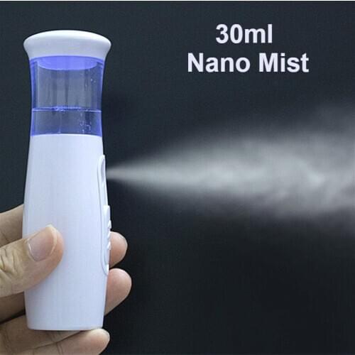 30ml USB Rechargable Humidifier Air Diffuser Handheld Water Ultrasonic Nano Spray Essential Car Oil Steamed Face For Home Use