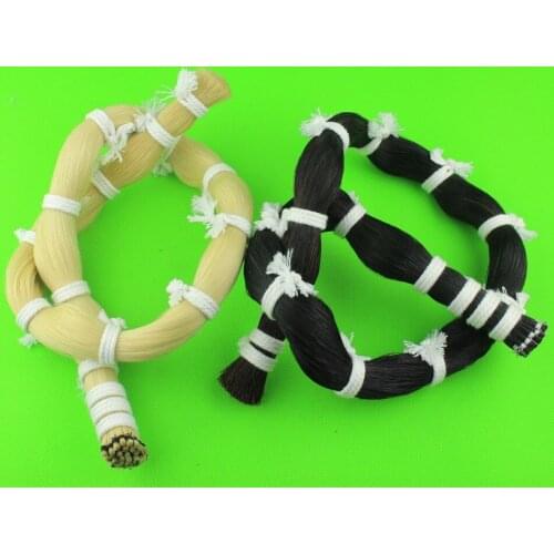 500g (250g white+ 250g black) high quality Mongolian Horse Tail Hair Violin Bow hair