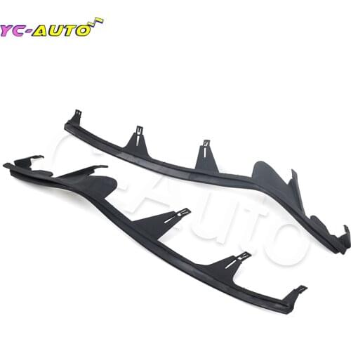 2pcs Car For BMW E46 4Door 323i 325i 325Xi 328i 1998 1999 2000 2001 Front Upper Headlight Cover Strips Headlight Sealing Gasket