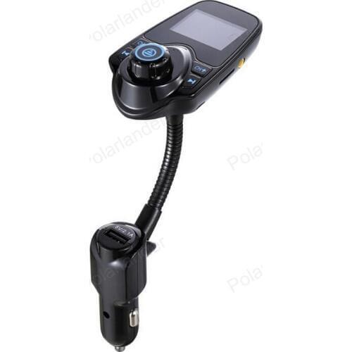 New Smartphone BluetoothMP3 Player Handsfree Car Kit Dual USB Charger FM Transmitter Handsfree with Micro SD/TF Card Reader