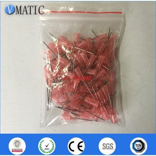 Free Shipping 1.5'' 20G TE Premier Luer Lock Glue Dispensing Needle Tips 1-1/2 Inch