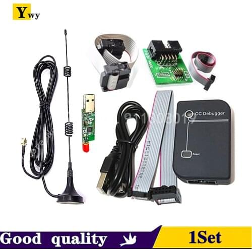 CC2531 Zigbee Emulator CC-Debugger USB Programmer CC2540 Sniffer with 8DBI antenna Bluetooth Module Connector Downloader Cable