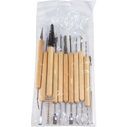 Clay sculpture carving tool knife Clay Sculpting Kit Sculpt Smoothing Wax Carving Pottery Ceramic Tools