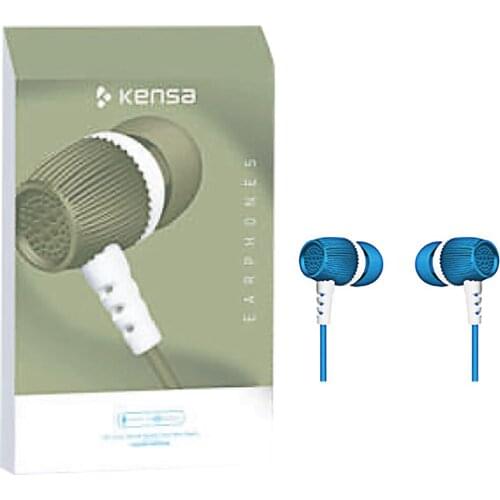 KA-161 Wired Headset Earbuds White In-Ear Earphone With Microphone Portable High-Quality Earphone