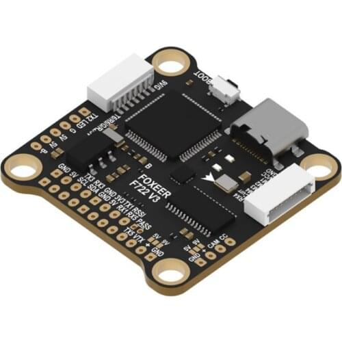 30.5X30.5mm Foxeer F722 V2 MPU6000 Dual 2A BEC OSD BlackBox 3-6S F7 Flight Controller for FPV Racing Freestyle Drones DIY Parts