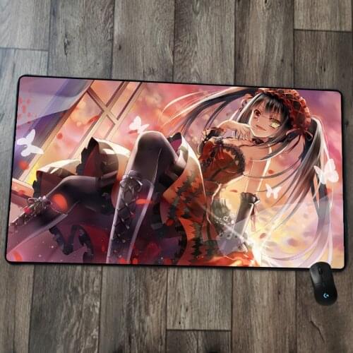 Mouse Pad Dating Big Battle Game Accessories Computer Game Table Mat Desktop Decoration Kawaii Sexy Mouse Mat XXL Non-slip