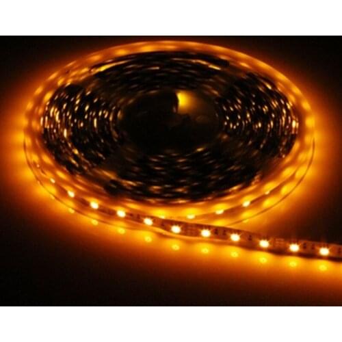 Free Shipping 5M/Roll 48Led/M RGB LED Strip Light SMD 5050 Waterproof DC12V/24V Flexible LED Lamp Tape for Home Decoration