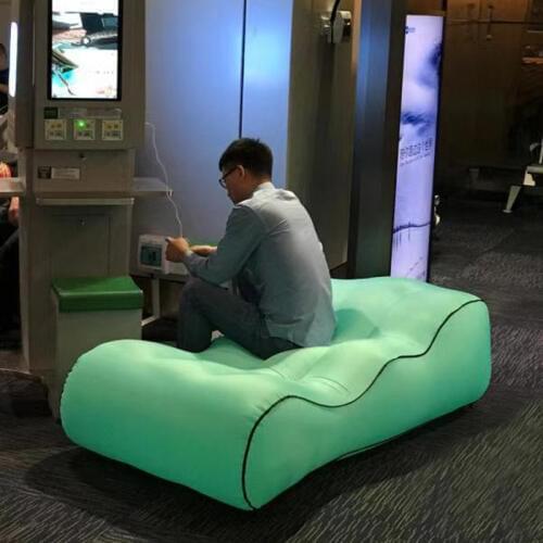 Summer Outdoor Sleeping Bag Inflatable Sofa for Tourism Camping Mattress Beach Lazy Bag Bed Air Hammock Bed Camp Beach Chair