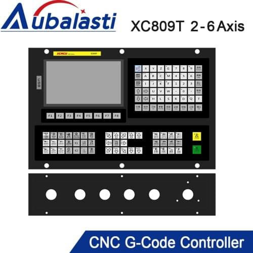 Aubalasti XC809T 2/3/4/5/6 Axis Multifunctional Lathe Controller with Tool Magazine Supports G-code ATC Fanuc Digital Spindles