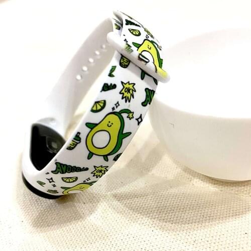 Cartoon Silicone Bracelet For Xiaomi Mi Band 6 5 4 3 Replacement Silicone TPU Strap mi band 5 MiBand 4 wristband