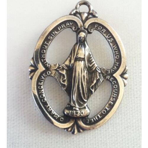 Low price Miraculous Medal big discount Miraculous Virgin Mother Mary Medal