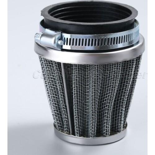 New Double Layer Steel Filter 54mm Motorcycle Gauze Clamp-on Air Filter Mushroom Air Filter Clamp On Cleaner motorcycle